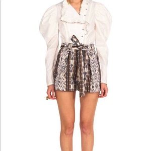 Ulla Johnson Rafa Shorts in Azul